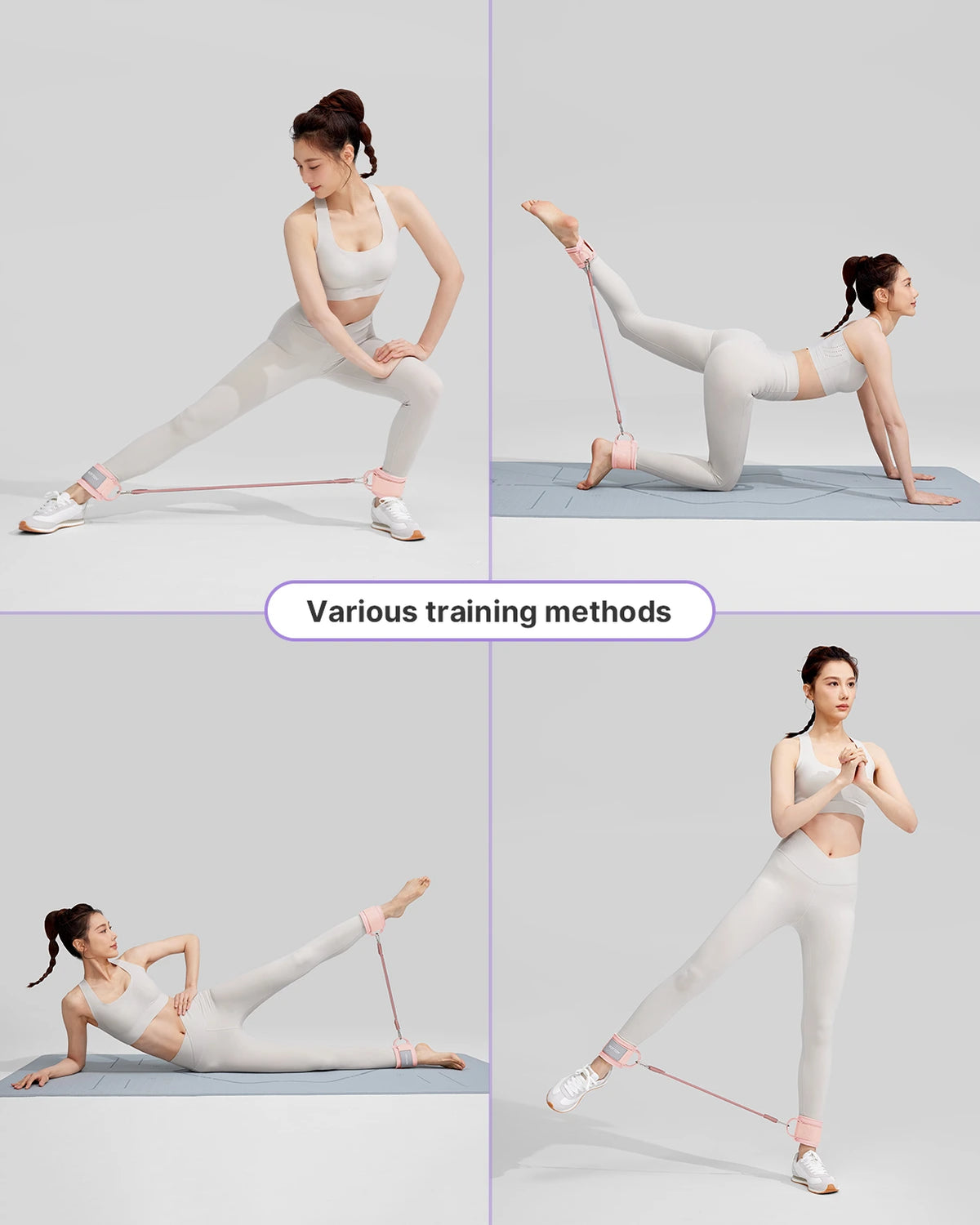 Ankle Resistance Bands with Cuffs