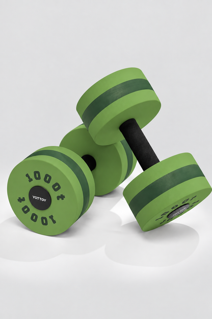 Water Aerobics Dumbbells – Set of 2 for Pool Exercise