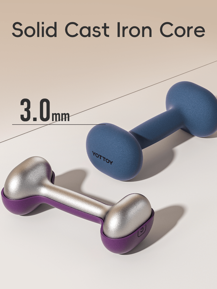 Coated Dumbbell Set 2.0 - YOTTOY