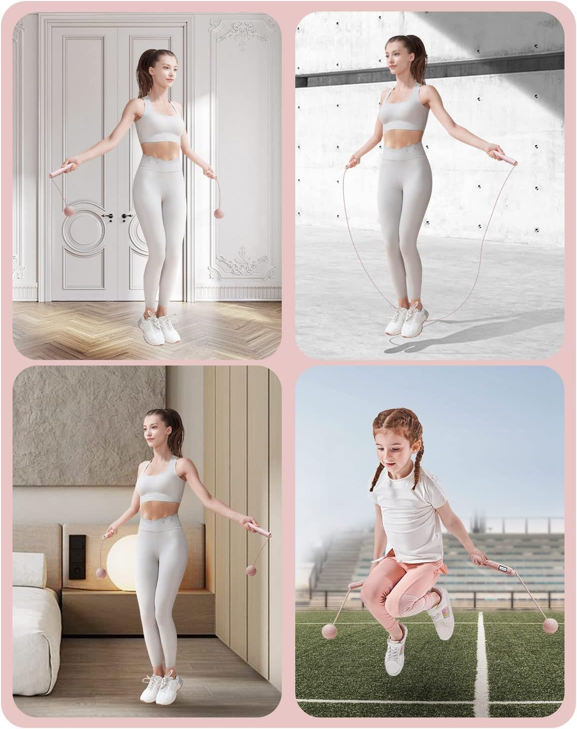 Cordless Jump Rope 2 In 1 with Counter - YOTTOY