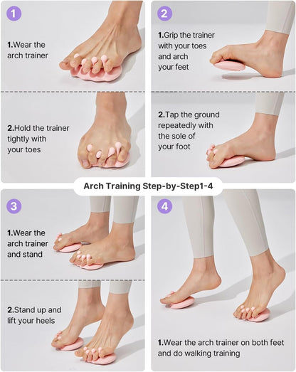 Foot Arch Trainer for Flat Feet - YOTTOY