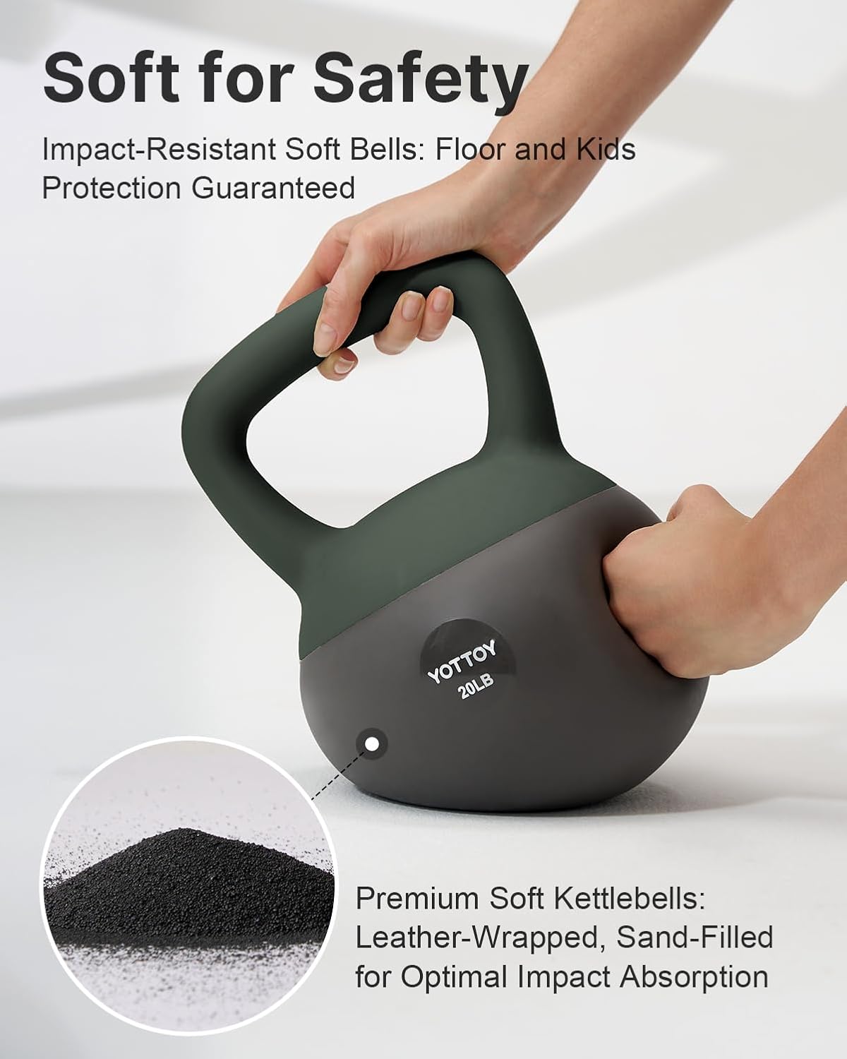 Soft - Shell Kettlebells Tagline - YOTTOY
