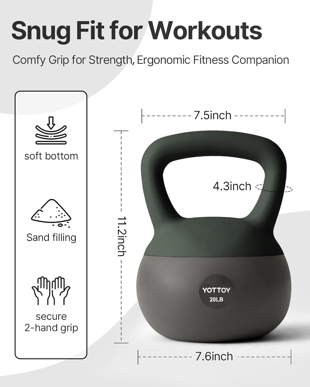 Soft - Shell Kettlebells Tagline - YOTTOY