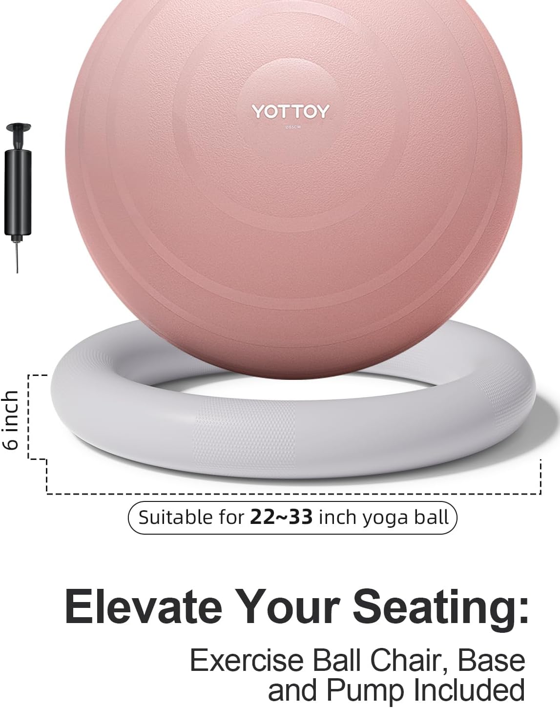 YOTTOY Balance Ball Chair - YOTTOY