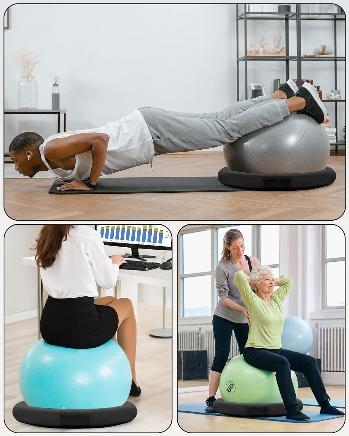 YOTTOY Balance Ball Chair - YOTTOY