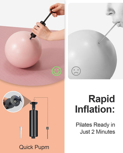 YOTTOY Pilates Ball, 10 - inch - YOTTOY